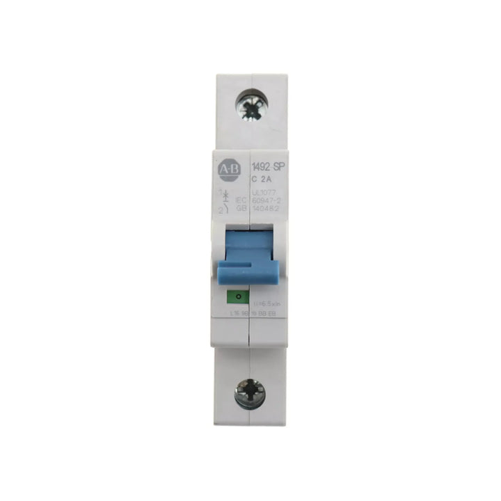 1492-SPM1C020, disjuntor Allen-Bradley monopolar de 20 A, ideal para proteção de circuitos em painéis elétricos industriais.