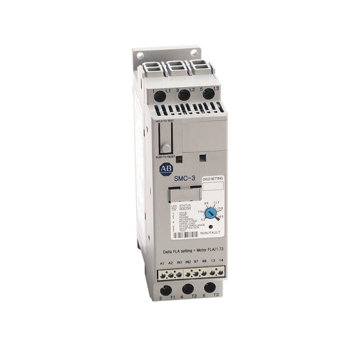 Allen-Bradley 150-C25NCD SMC-3 soft starter 25A 600V 100–240V AC control