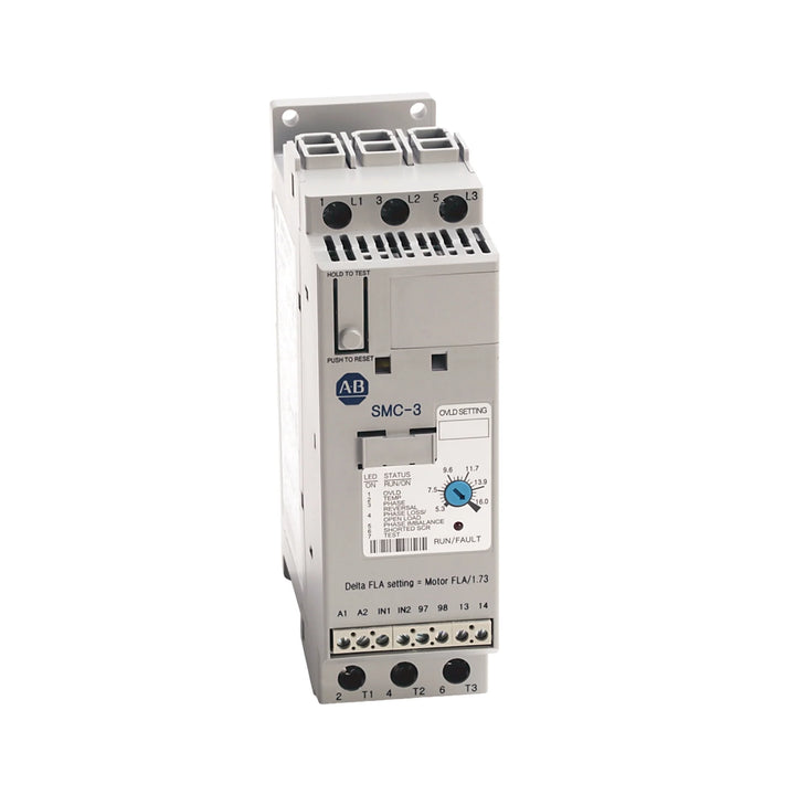 Allen-Bradley 150-C37NCD SMC-3 Soft Starter, 37A, 200–575V AC, 3-phase, open type