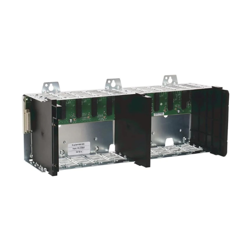 Allen-Bradley 1756-A10 ControlLogix chassis, 10-slot, for housing modules in industrial automation control systems.