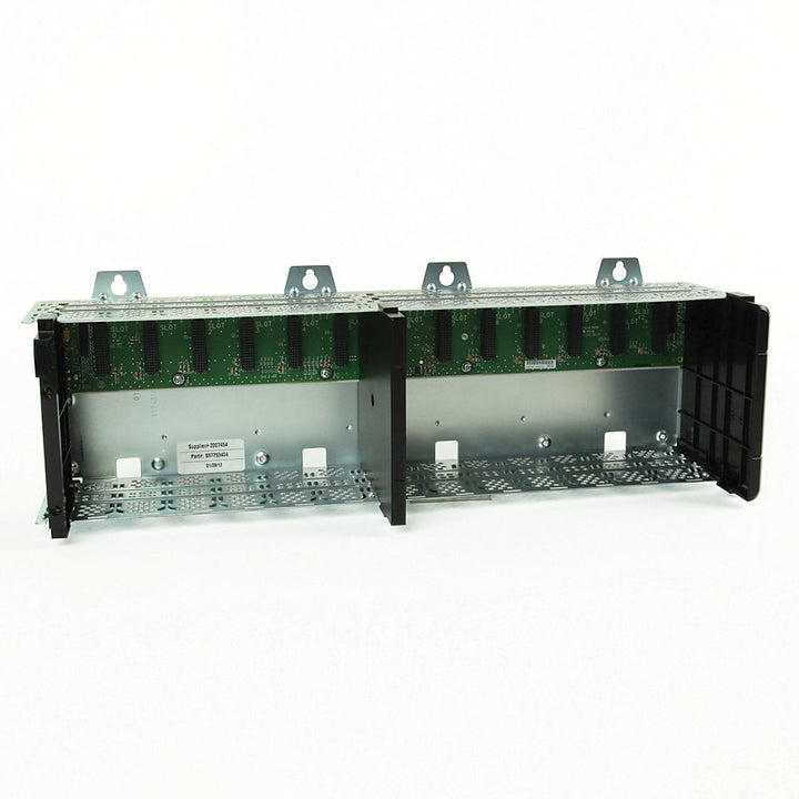 Allen-Bradley 1756-A13 ControlLogix chassis, 13-slot, for mounting modules in large-scale industrial control systems.