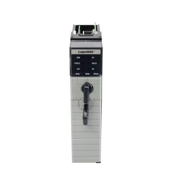 1756-L55M12, controlador Logix5555 Allen-Bradley com 750 KB de memória, ideal para aplicações de automação industrial complexas.