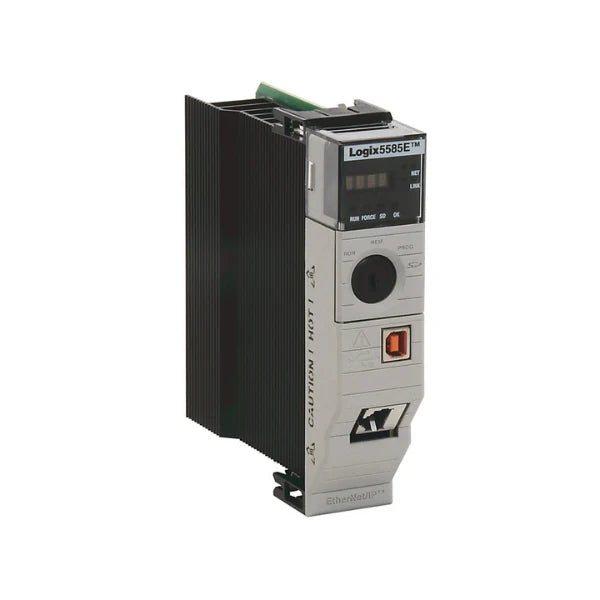 Allen-Bradley 1756-L82E ControlLogix 5580 processor, enhanced Ethernet, for high-speed industrial automation control systems.