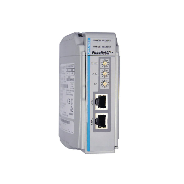 "1769-AENTR Allen Bradley Ethernet Adapter, enables remote I/O communication in CompactLogix control systems."