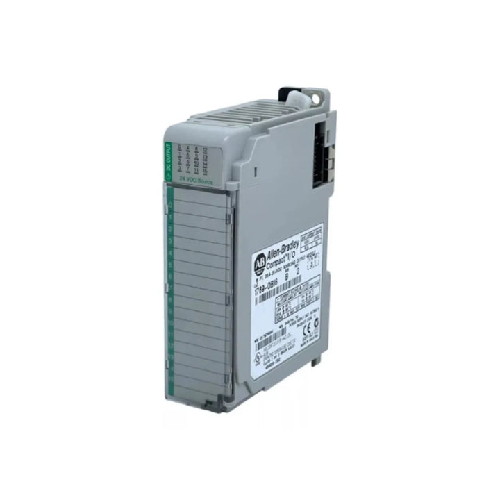 "1769-OB16 Allen Bradley Output Module, compact I/O solution for industrial automation and control systems."