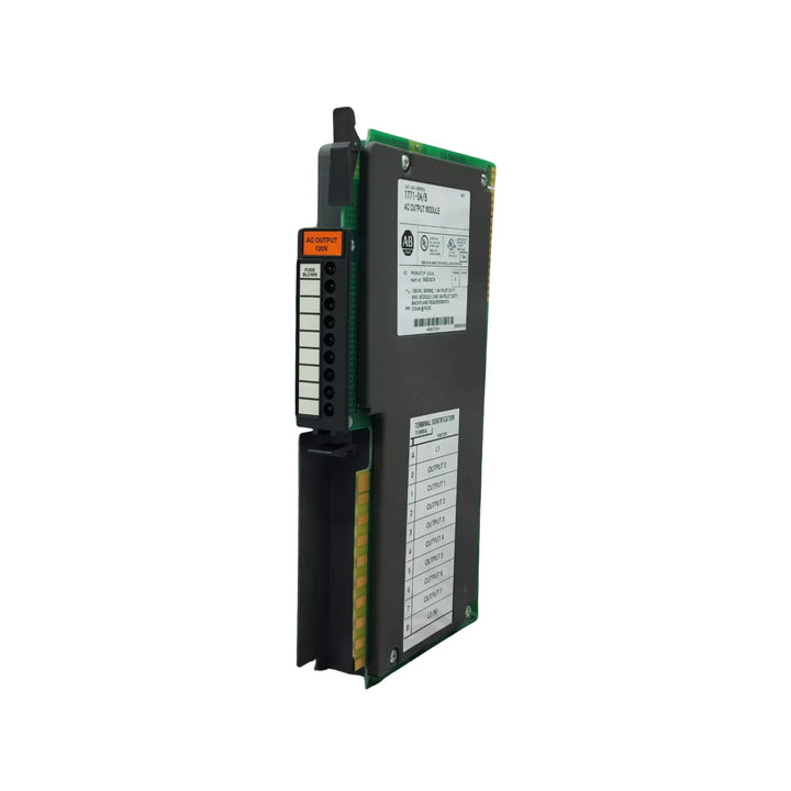 1771-OA_A Allen-Bradley PLC-5 AC output module, 8 channels, 120/240V, for controlling high-voltage devices in automation