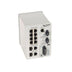 Stratix 5700 managed Ethernet switch, 10 ports, 8 Fast Ethernet, 2 Gigabit combo, DIN rail mount, IP30 enclosure.