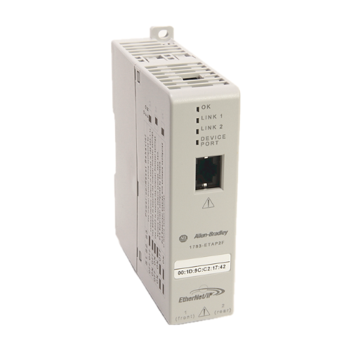 1783-ETAP2F Allen Bradley dual-port EtherNet/IP adapter designed for reliable and efficient industrial networking. - DDPARTS SOLUTION