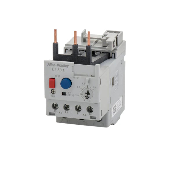 Allen-Bradley 193-1EECB E1 Plus overload relay, 0.4–2 A, Class 10, manual/auto reset, 3-pole, compact frame B.