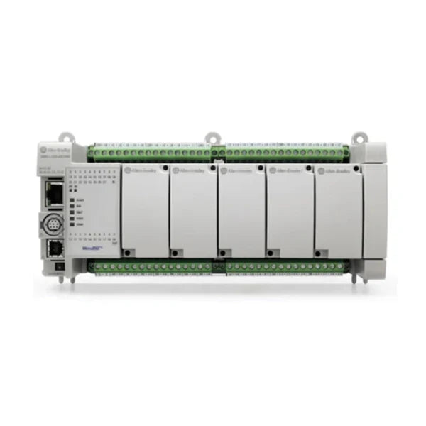 Allen-Bradley 2080-L50E-48QBB Micro820 PLC, 48 I/O, Ethernet-enabled, for compact and efficient industrial automation control.