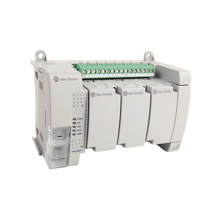 Allen-Bradley 2080-LC30-24QVB Micro830 PLC, 14 digital inputs, 10 DC outputs, 24V DC