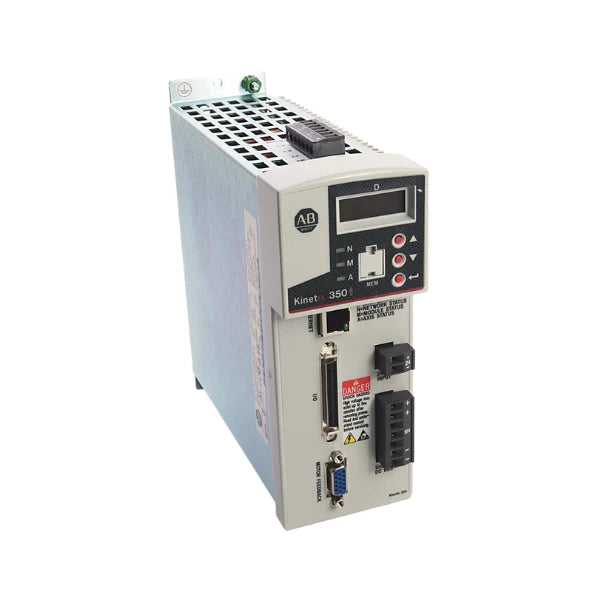 Allen-Bradley 2097-V34PR5-LM Kinetix 5500 servo drive, 5.5 kW, EtherNet/IP, for high-performance motion control in automation systems.