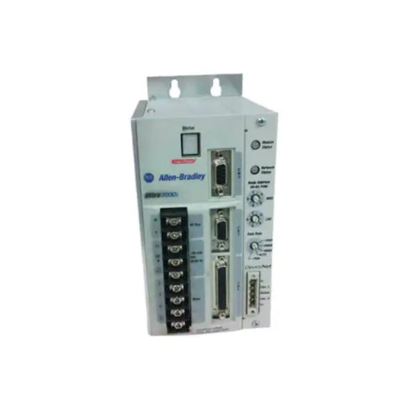 Allen-Bradley 2098-DSD-020X-DN Kinetix 350 servo drive, 2A, EtherNet/IP, for precise motion control in industrial automation systems.