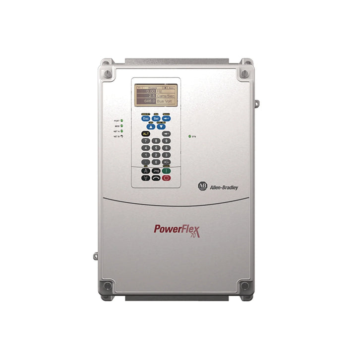 Allen-Bradley 20AB022C3AYNANC0 PowerFlex 70 AC drive 240V 7.5HP ND 5HP HD IP66 LCD keypad brake IGBT