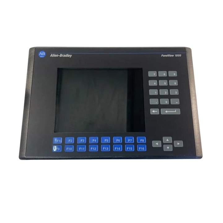 2711-K10C3, terminal HMI Allen-Bradley PanelView 1000 com teclado e display colorido para interface em automação industrial.