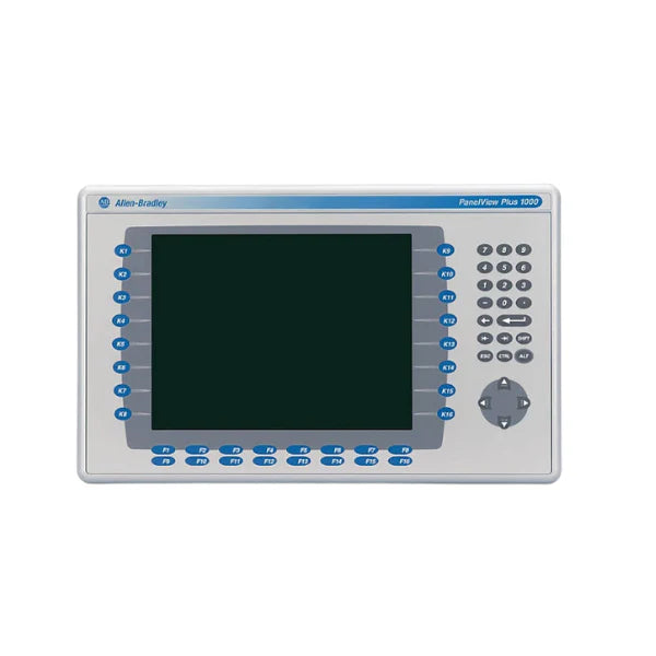 Allen-Bradley 2711P-RDB10C PanelView Plus 1000 display module, 10-inch color screen for industrial HMI applications