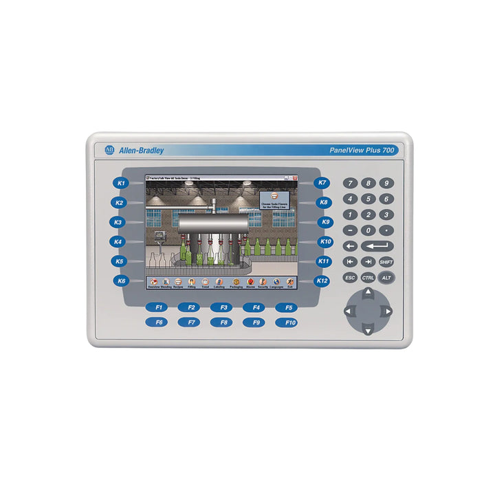 2711P-RDB7C Allen-Bradley PanelView Plus 700 display module, 6.5" color touchscreen, for HMI replacement or upgrade