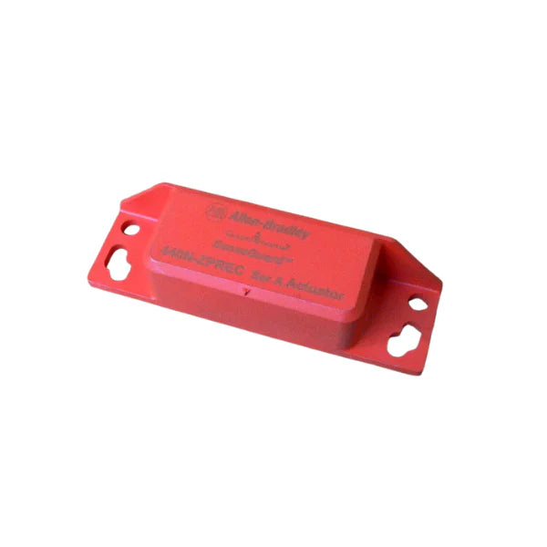 Allen-Bradley 440N-ZPREC large rectangular plastic actuator for 440A standard coded interlock switches. Durable and reliable alignment.