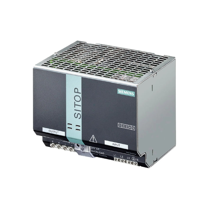 Siemens 6EP1336-3BA00 power supply, 24V DC, 10A, 240W, SITOP PSU300S, DIN rail, IP20.