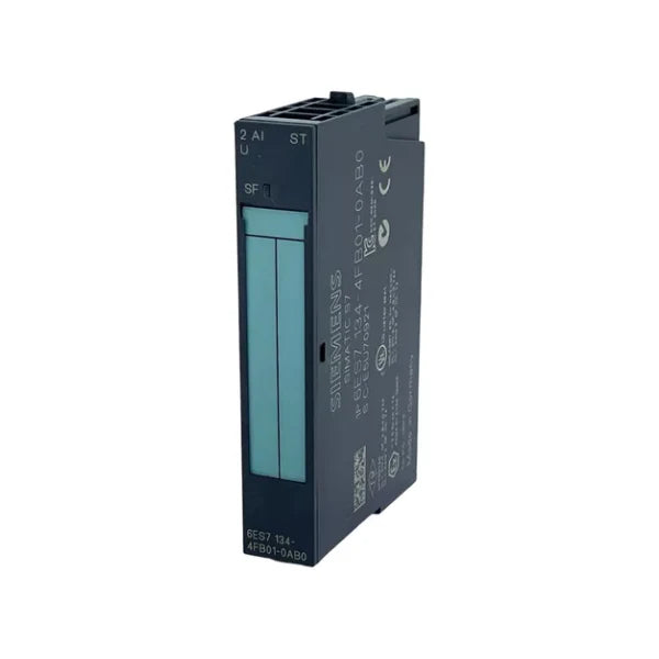 Siemens 6ES7134-4FB01-0AB0 I/O module, industrial automation, analog digital signals, signal processing.