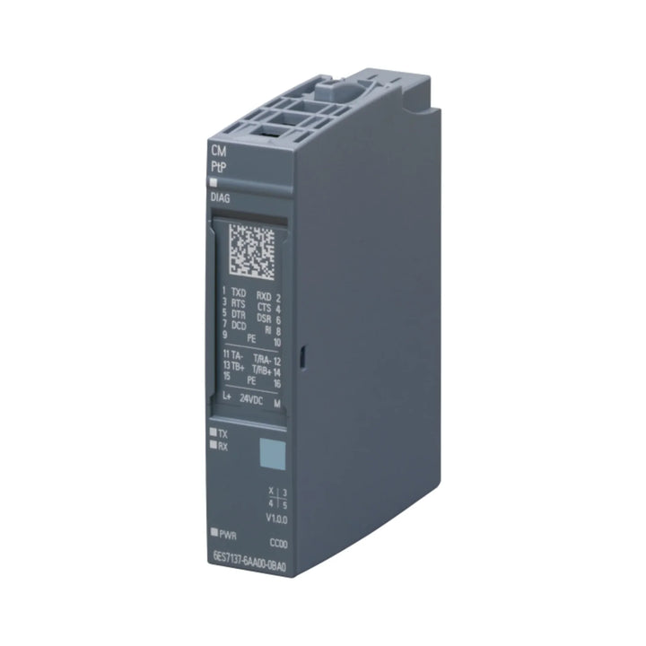 Siemens 6ES7137-6AA00-0BA0 fail-safe output module, 1x 24VDC/2A, ET 200SP, 15 mm, IP20.