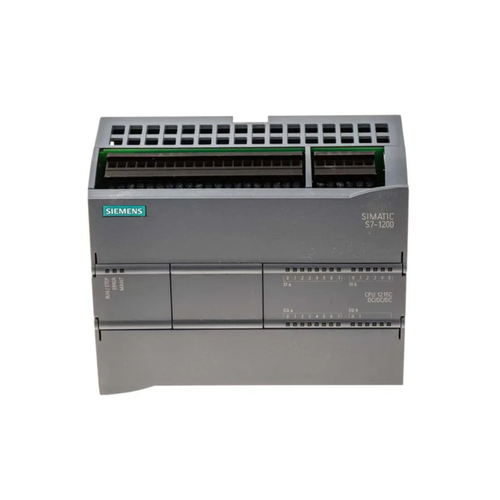Siemens 6ES7215-1AG40-0XB0 SIMATIC S7-1200 CPU module, PROFINET communication, 50 KB program memory.