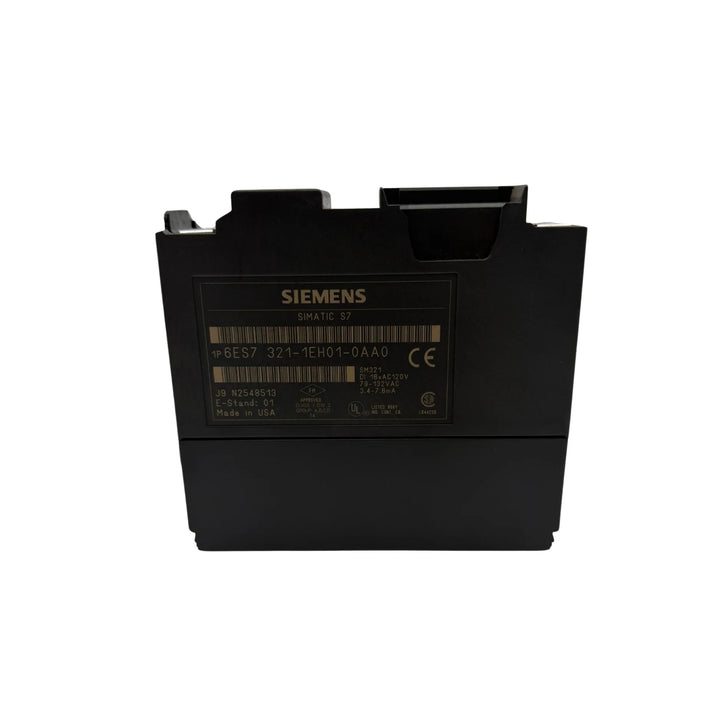 Siemens 6ES7321-1EH01-0AA0 S7-300 SM321 16 DI 24 V DC digital input module.