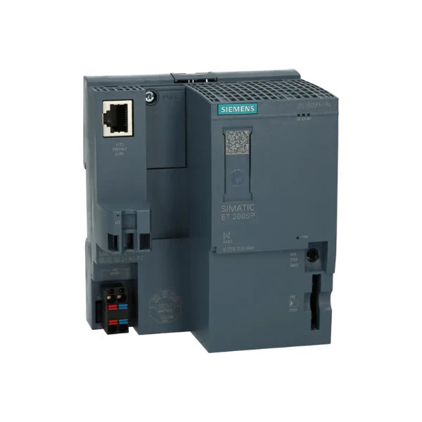 Siemens 6ES7510-1SJ01-0AB0 SIMATIC S7-1500 CPU 1510SP-1, compact PLC, PROFINET, industrial automation.