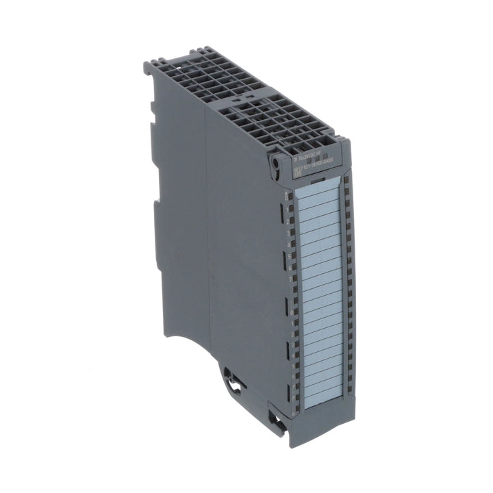 Siemens 6ES7521-1BH00-0AB0 S7-1500 digital input module with 16 channels and 24V DC for industrial automation.