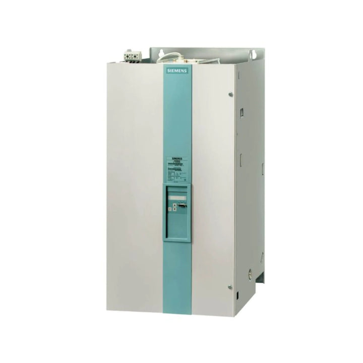 Siemens 6RA7018-6DS22-0 SINAMICS S120 braking chopper, 100 kW, for safe energy dissipation in industrial drives.
