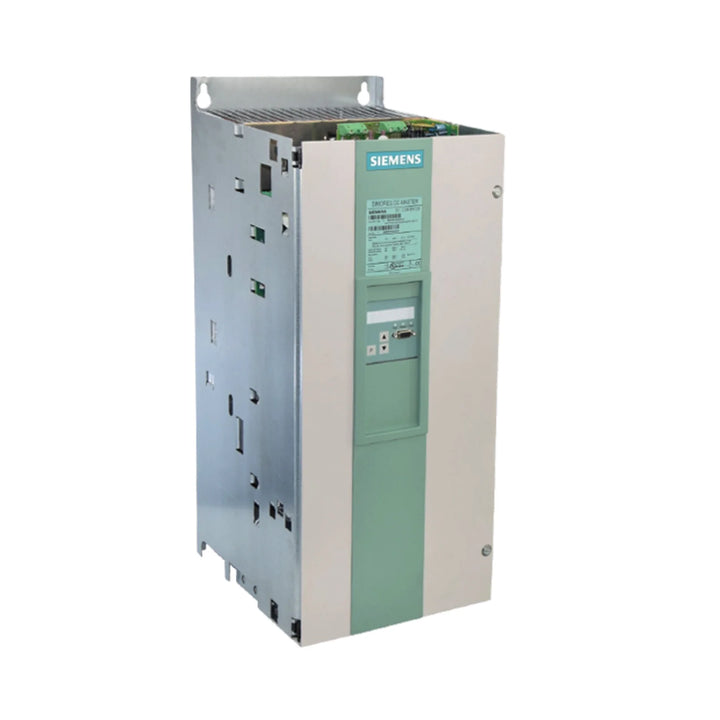 Siemens 6RA7081-6DS22-0 SINAMICS S120 braking chopper, 150 kW, for safe energy dissipation in industrial drives.