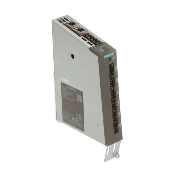 Siemens 6SL3055-0AA00-3LA0 DRIVE-CLiQ Hub Module DQF1200 for SINAMICS S120 multi-axis motor and sensor connectivity.