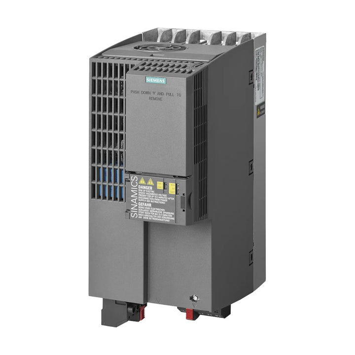 Siemens 6SL3210-1KE23-2UF1 G120C 11 kW inverter with STO and PROFIBUS for compact and efficient motor control.