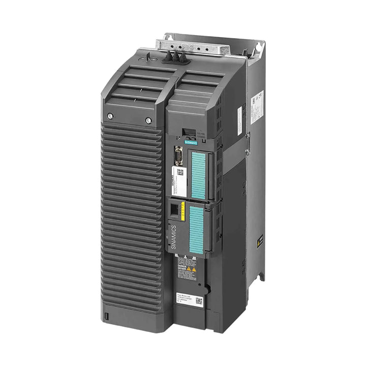 Siemens 6SL3210-1KE24-4AF1 SINAMICS G120X inverter, 7.5 kW, 400 V for pumps, fans, and HVAC control.