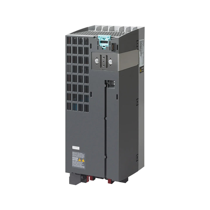 Siemens 6SL3210-1PE23-3AL0 SINAMICS S120 power module for industrial automation and motor control applications.
