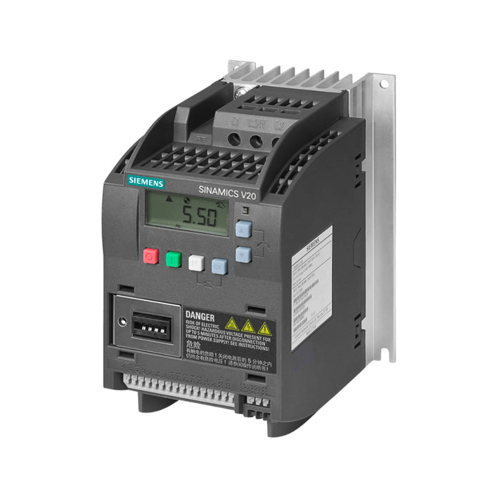 Siemens 6SL3210-5BE22-2UV0 SINAMICS G120 PM250 power module with regenerative feedback.