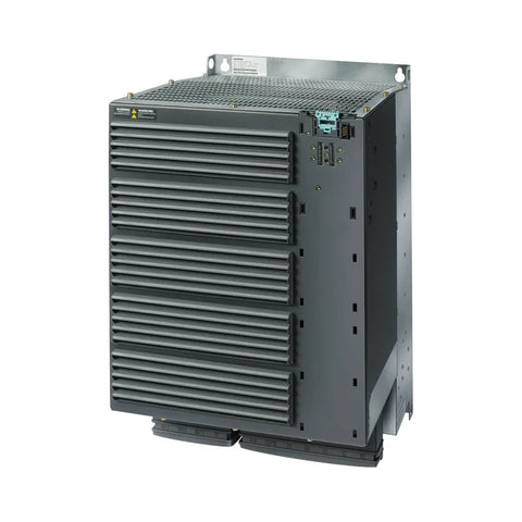 Siemens 6SL3225-0BE34-5AA0 SINAMICS G120 PM240-2 power module, 400 V, 75 kW with integrated braking chopper.