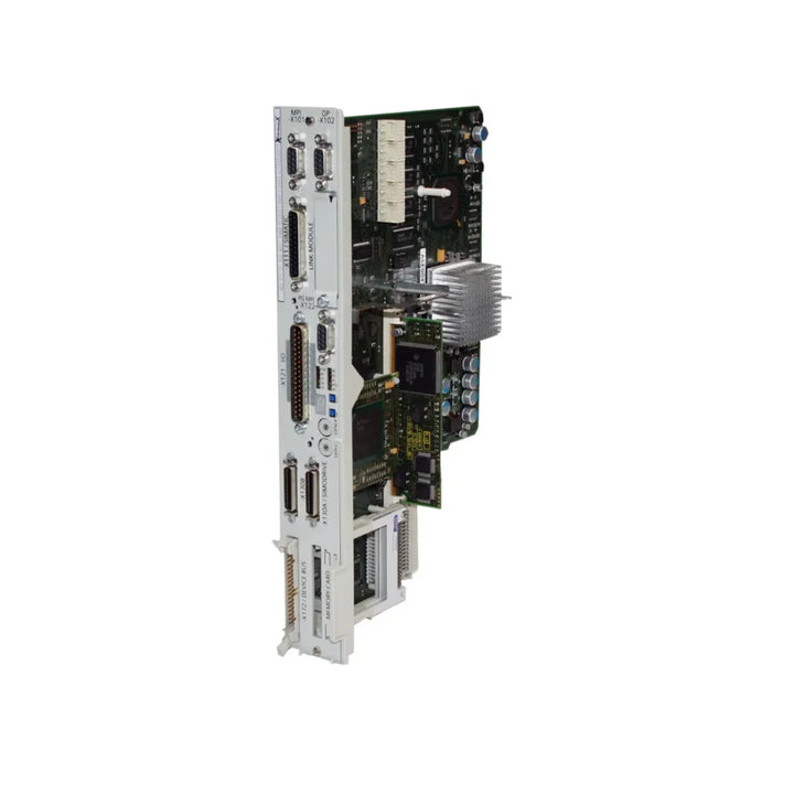 Siemens 6FC5357-0BB15-0AA0 SINUMERIK OP 015 operator panel with 6-inch color display for CNC machine control.