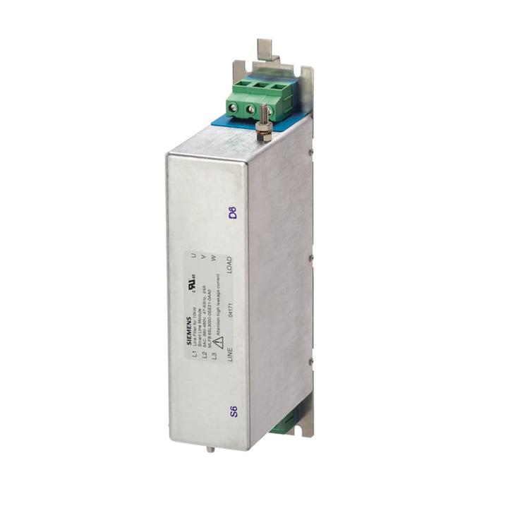 Siemens 6SL3000-0HE15-0AA0 line reactor for SINAMICS G120 to reduce harmonics and protect inverter systems.