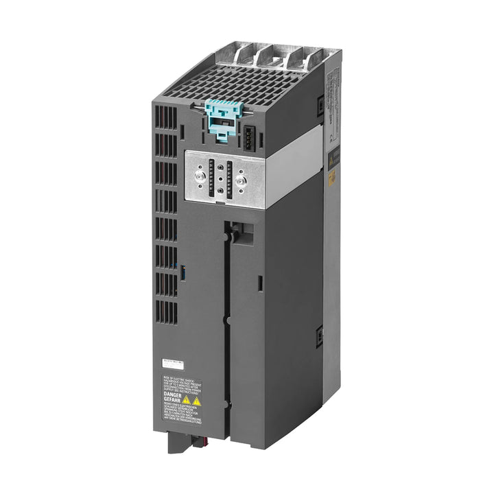 Siemens 6SL3210-1PE18-0UL1 SINAMICS G120 PM240-2 4 kW power module with braking for industrial motor control.