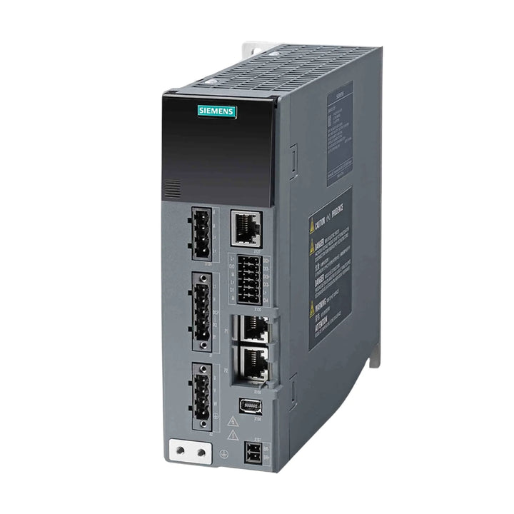 Siemens 6SL3210-5HB10-8UF0 PM240P-2 module, 0.75 kW, 3AC 400 V, for SINAMICS G120X drives in infrastructure and HVAC systems.