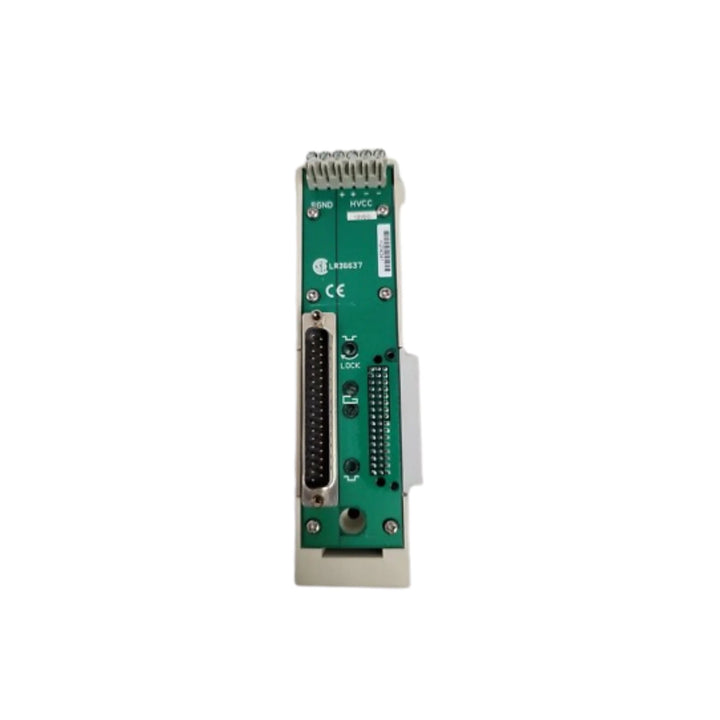 GE 8021-CE-LH left-hand carrier extender for PAC8000 I/O systems, ensuring Railbus and power continuity across modular carriers.