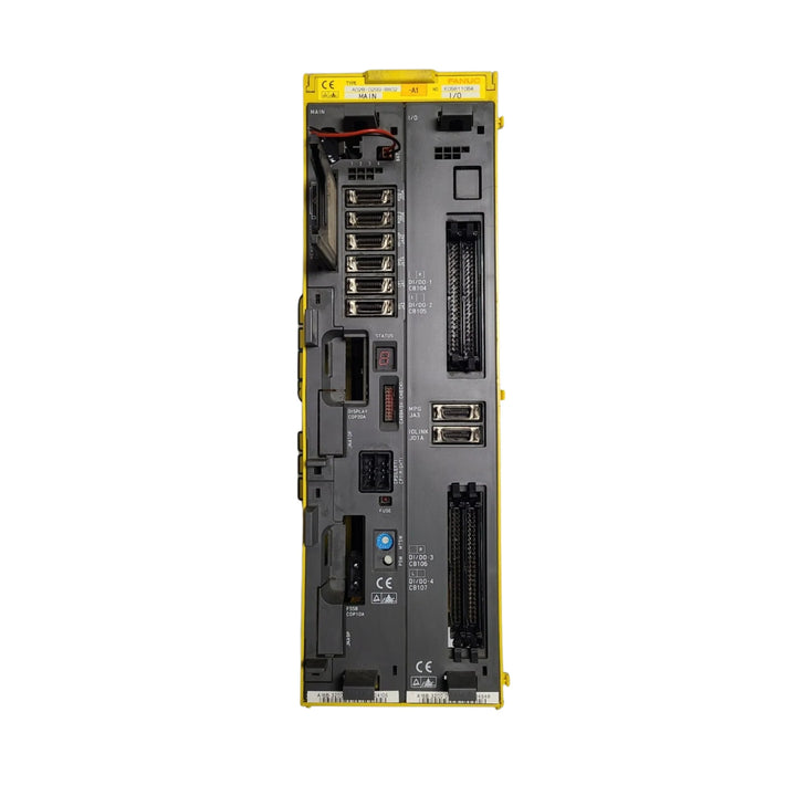 FANUC A02B-0299-B802 CNC operator panel for 0i/30i systems with robust keypad and panel-mount design.
