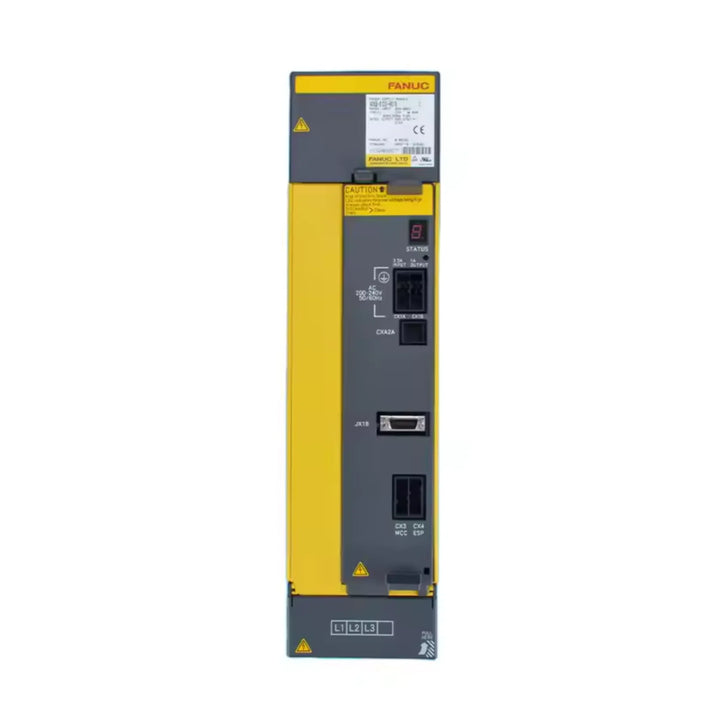 FANUC A06B-6120-H018 SPM-18i spindle amplifier for high-power αi spindle motor control in CNC and industrial machinery.