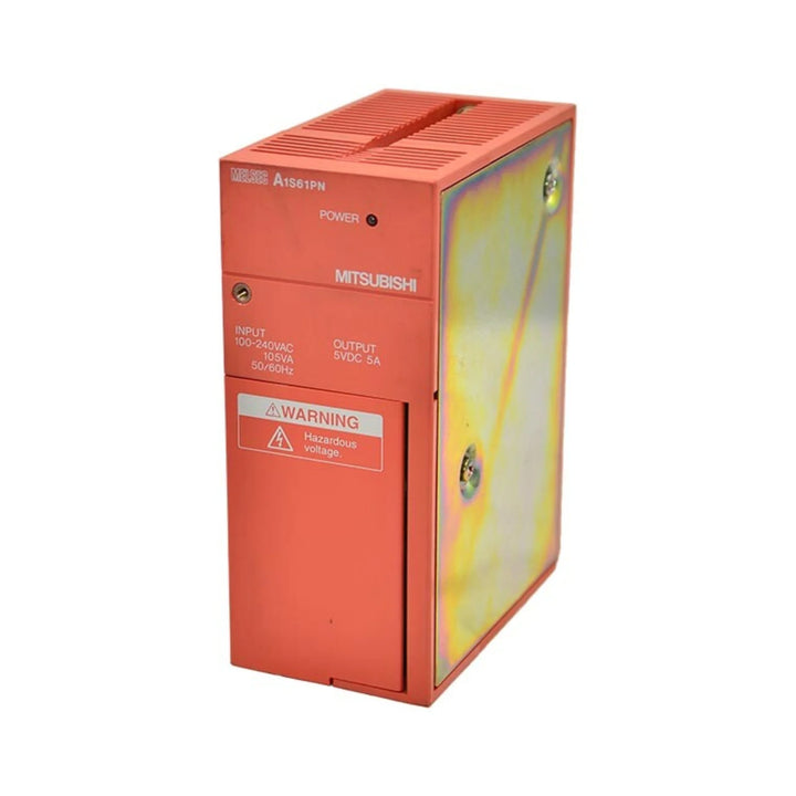 Mitsubishi A1S61PN power supply module, 5 VDC 6A, for A1S Series PLC base racks