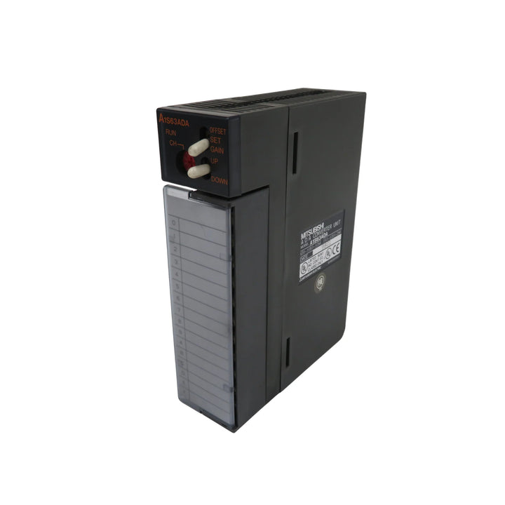 Mitsubishi A1S63ADA high-speed counter input module for A Series PLCs, up to 63 kHz pulse counting.