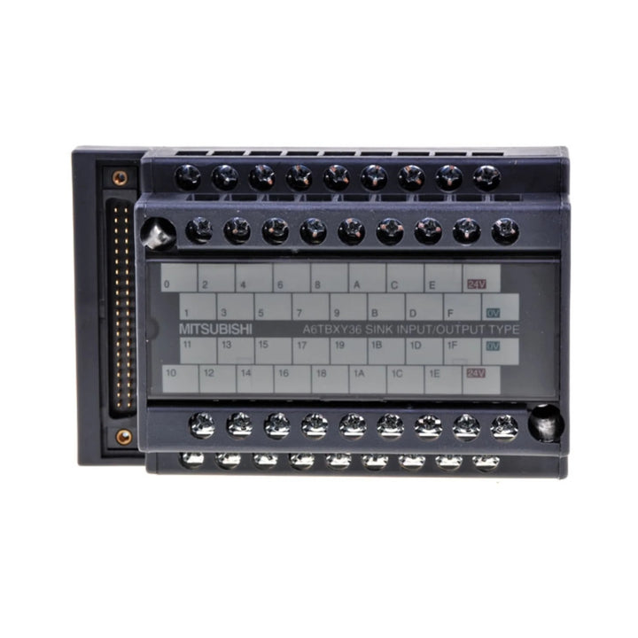 Mitsubishi A6TBXY36 transistor output module, 36 channels, 24 V DC, MELSEC-A PLC