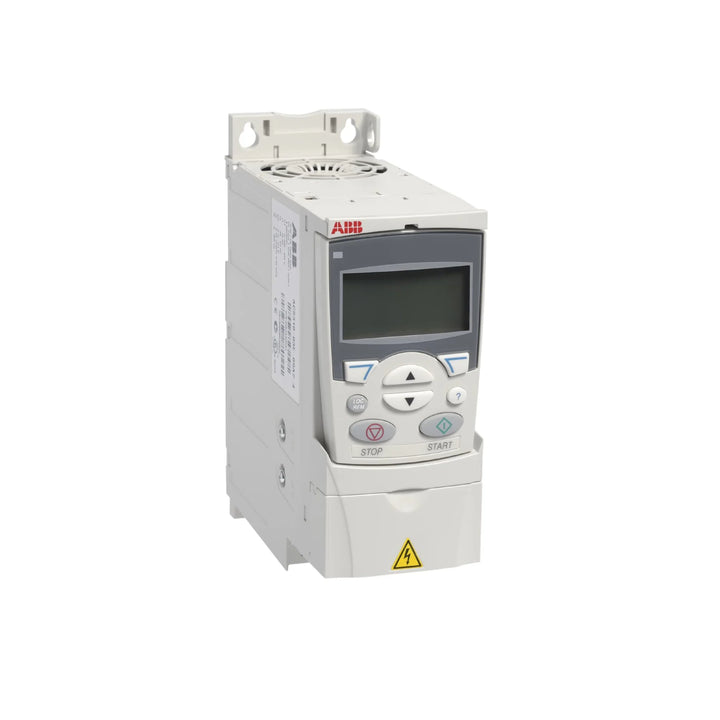 ABB ACS310-03E-09A7-4 4 kW VFD, 400 V, IP20 for efficient motor control in HVAC, pump systems, and light industrial environments.