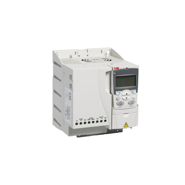 ABB ACS310-03E-17A2-4 7.5 kW VFD, IP20, 400 V for fan and pump systems in HVAC and industrial automation.