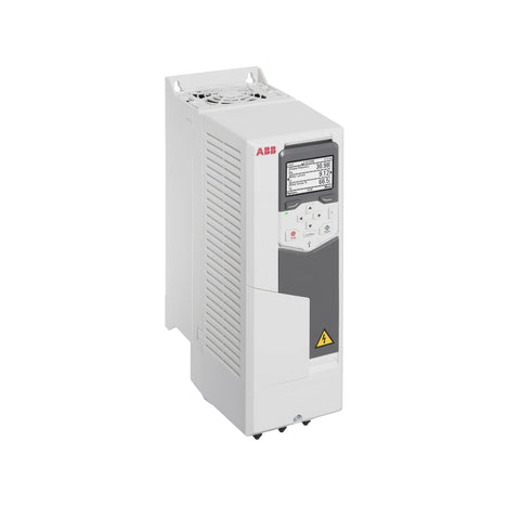 ABB ACS580-01-02A7-4 1.1 kW variable frequency drive, IP21, wall-mounted for industrial automation and motor control efficiency.